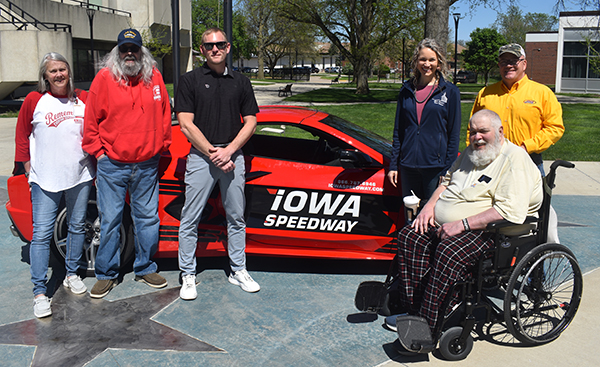 Iowa Speedway team brings pace car Corvette to IVH